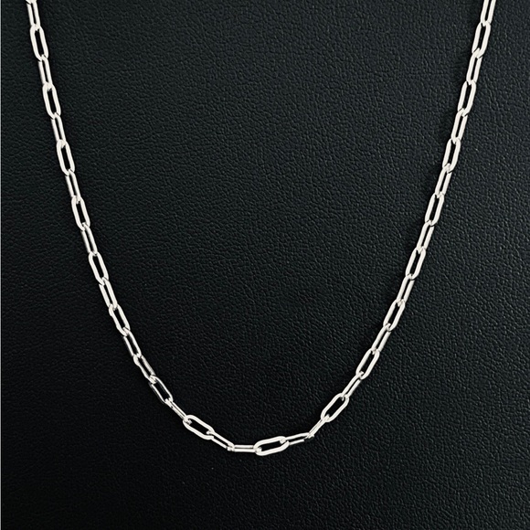 Jewelry - 20” STERLING SILVER PAPER CLIP CHAIN